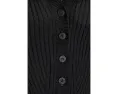 AllSaints Cruz Waistcoat жилет с ребристой вязкой