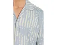 Рубашка Chubbies The Cool Cabana из вискозы с расслабленным кроем и принтом в полоску