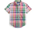 Рубашка из хлопкового поплина в клетку Polo Ralph Lauren Kids для малышей