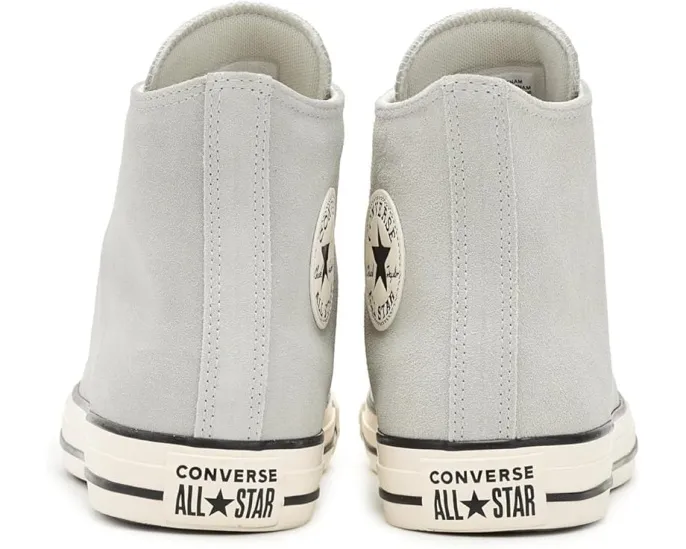 Кроссовки Converse Chuck Taylor All Star Suede High-Top из замши с золотыми люверсами