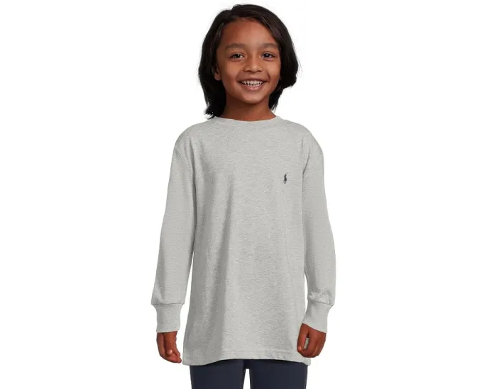 Длинный рукав Polo Ralph Lauren из хлопкового джерси для старших детей
