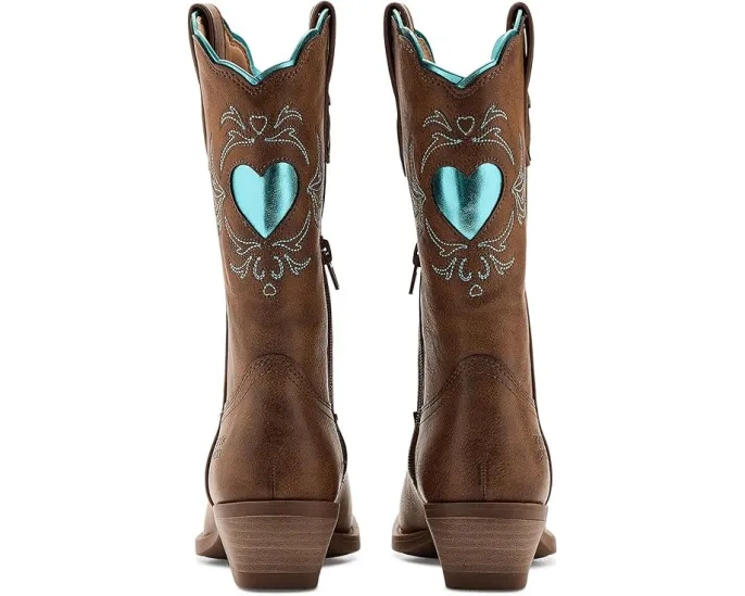 Ботинки FRYE AND CO. Kids Iyla Heart Deco с сердцем