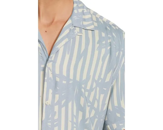 Рубашка Chubbies The Cool Cabana из вискозы с расслабленным кроем и принтом в полоску