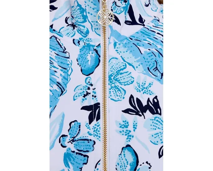 Куртка Leona с защитой UPF 50+ и молнией от Lilly Pulitzer