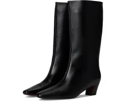 Ботинки Cleo Kicked Heel Calf Boots до икры на каблуке из спилка Loeffler Randall