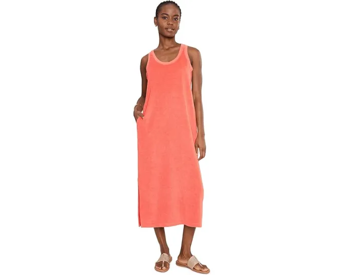 Платье миди Suncoast Loop Terry от Tommy Bahama из мягкого махрового трикотажа