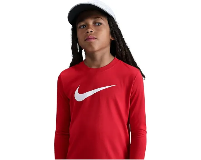 Nike Kids Футболка Legend с длинным рукавом и технологией Dri-FIT