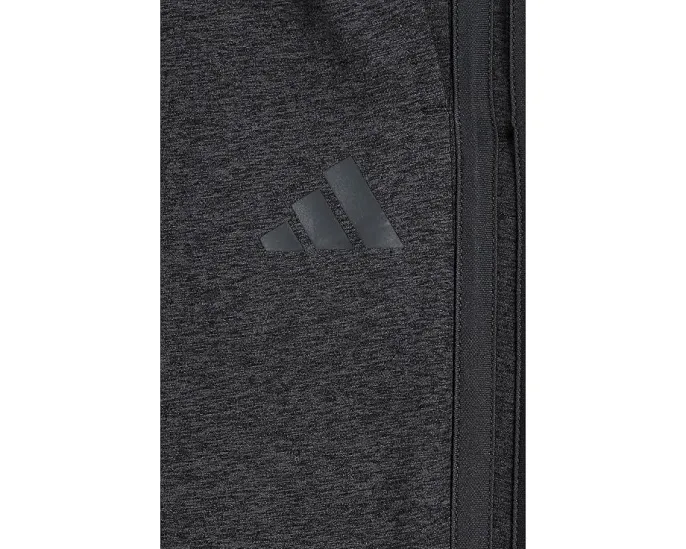 Adidas детские штаны 3-Stripe Melange для больших детей в серую меланжевую крошку