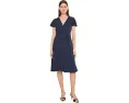 Платье Lauren Ralph Lauren с запахом и поясом