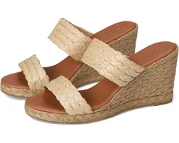 Босоножки Andre Assous Nolita Raffia на танкетке с открытым носком