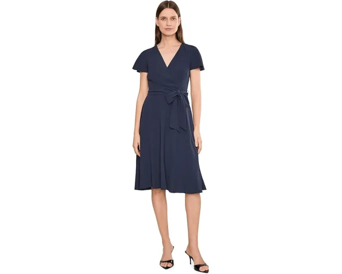 Платье Lauren Ralph Lauren с запахом и поясом