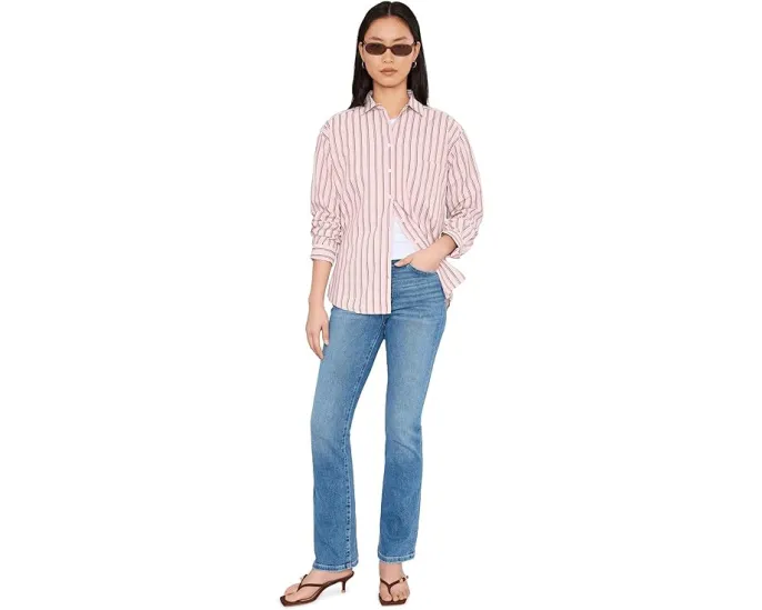 Рубашка Joe's Jeans The Boyfriend в расслабленном крое с накладным карманом