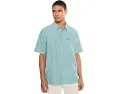 Рубашка Barbour Nelson Short Sleeve Summer Fit из льняной смеси с коротким рукавом
