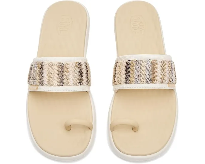 Босоножки Maui Breeze Toe Loop с кольцом на мыске цвет слоновой кости
