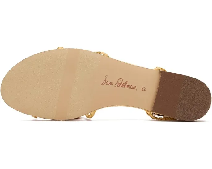 Сандалии Sam Edelman Ellina Braid с плетеными ремешками и круглым носком
