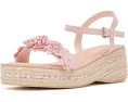 Детские сандалии Steve Madden Kids Dori с цветочными аппликациями и подошвой в стиле эспадрилий