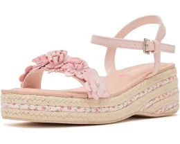 Детские сандалии Steve Madden Kids Dori с цветочными аппликациями и подошвой в стиле эспадрилий