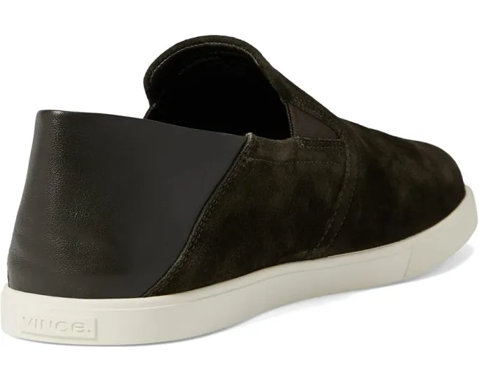 Кроссовки Vince Sanders из замши с эластичными вставками по бокам