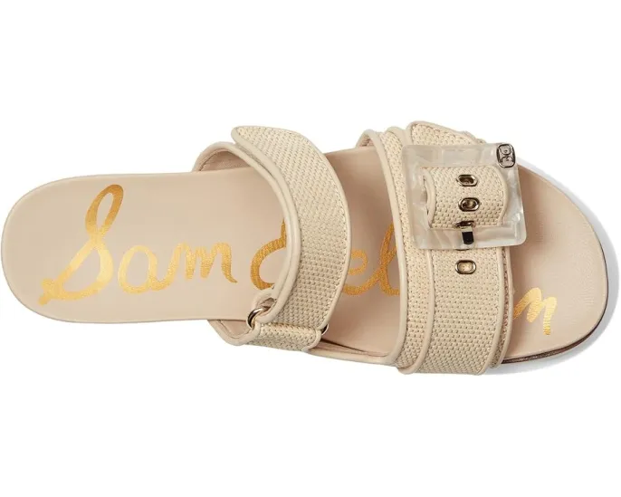 Сандалии Adrianna Sam Edelman из кожи с регулируемыми ремешками