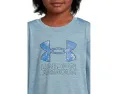 Under Armour Kids Футболка с длинным рукавом Core Logo Twist Tech