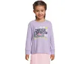 Футболка Under Armour Kids с цветочным горным принтом и длинными рукавами