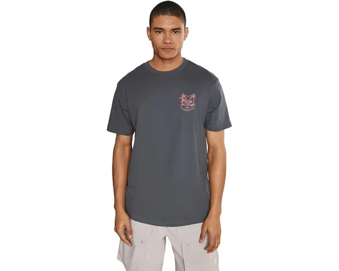 Футболка Quiksilver In The Wild с принтом из мягкого хлопка 180 г/м²