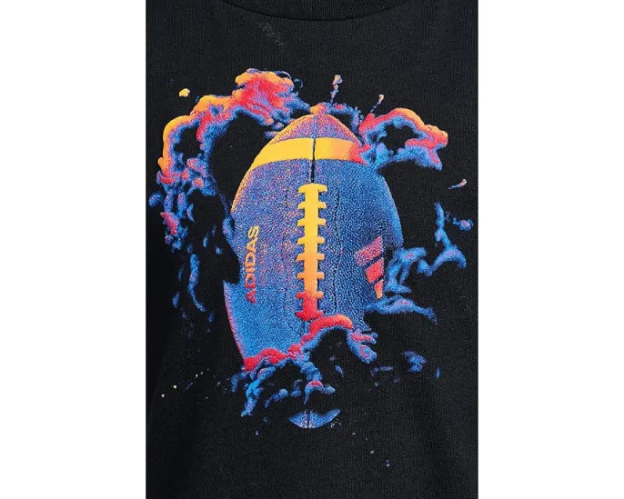 Футболка adidas Kids Graphic Tee с принтом Trefoil и технологией climalite