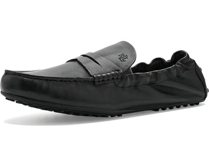Lauren Ralph Lauren Лоферы Wynnie Leather Drivers коричневые
