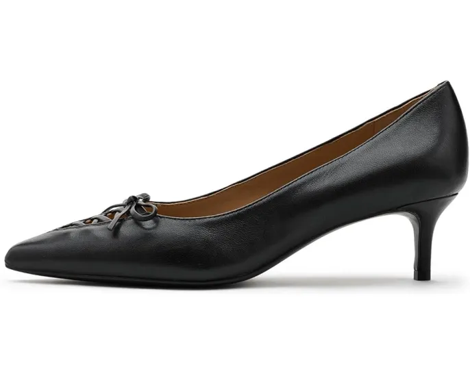 Туфли-лодочки Lauren Ralph Lauren Adrienne на шнуровке из мягкой кожи Nappa