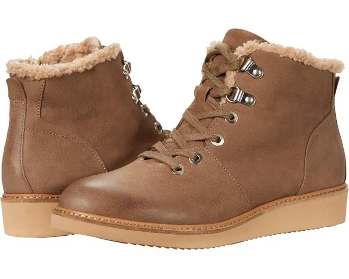 Ботильоны SoftWalk Wilcox с искусственным мехом и подошвой sawtooth