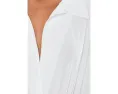 Платье Norma Kamali Oversized Sleeveless Boyfriend NK Shirt Flared с поясом