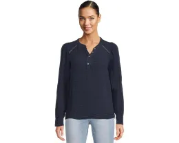 Блуза Michael Stars Kacey в стиле пезанти с длинным рукавом