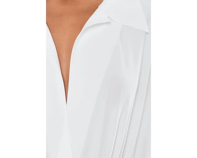 Платье Norma Kamali Oversized Sleeveless Boyfriend NK Shirt Flared с поясом