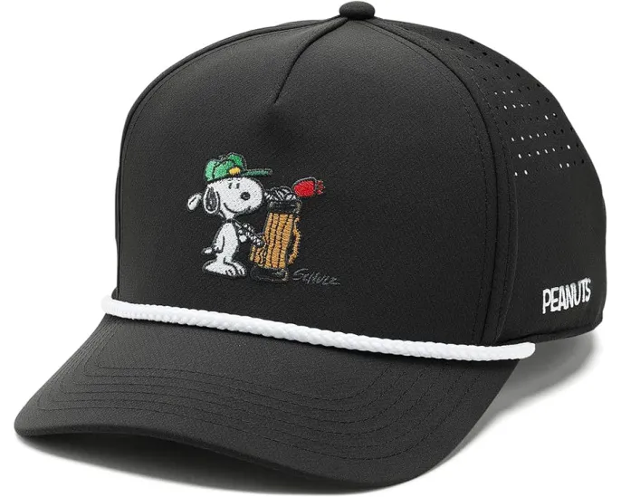 Регулируемая кепка Black Clover Snoopy Golfbag с пятипанельным дизайном