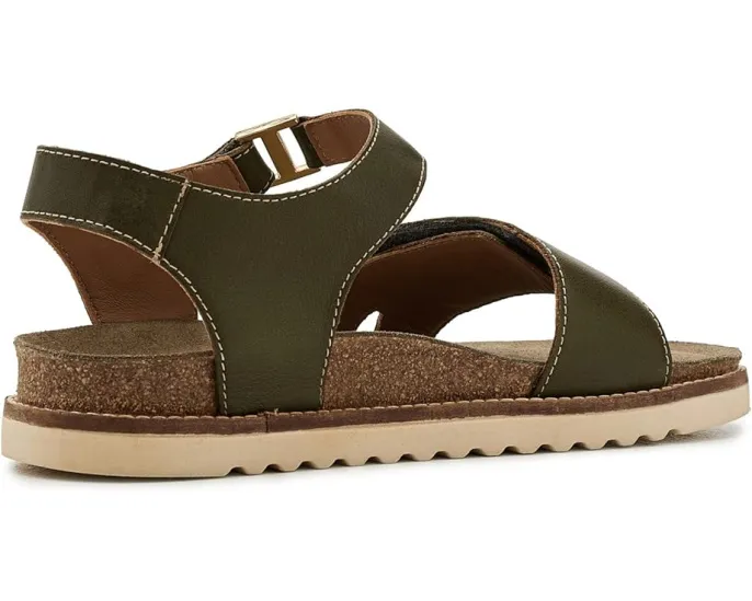 Сандалии Taos Footwear Modern с кожаным верхом и регулируемым ремешком