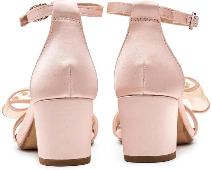 Детские сандалии Steve Madden Kids Abigl с квадратным каблуком и цветами