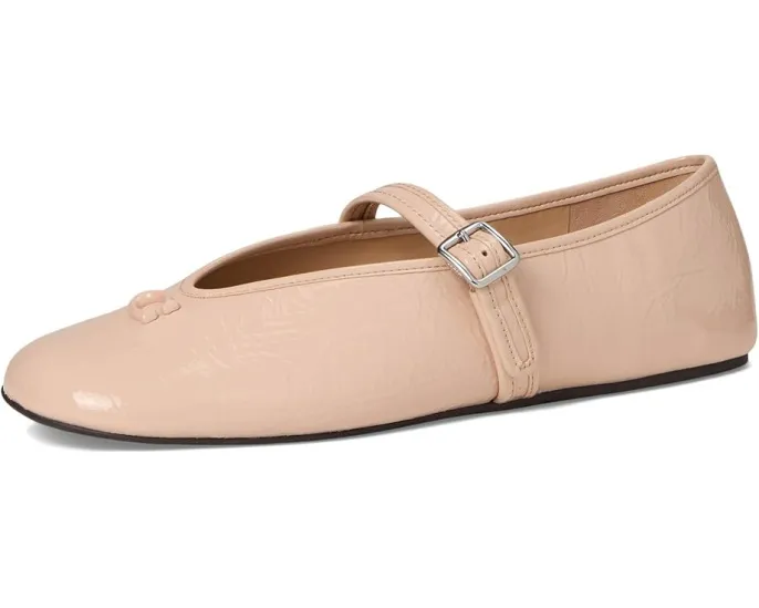 Туфли COACH Mary Jane с рельефным логотипом C из лаковой кожи