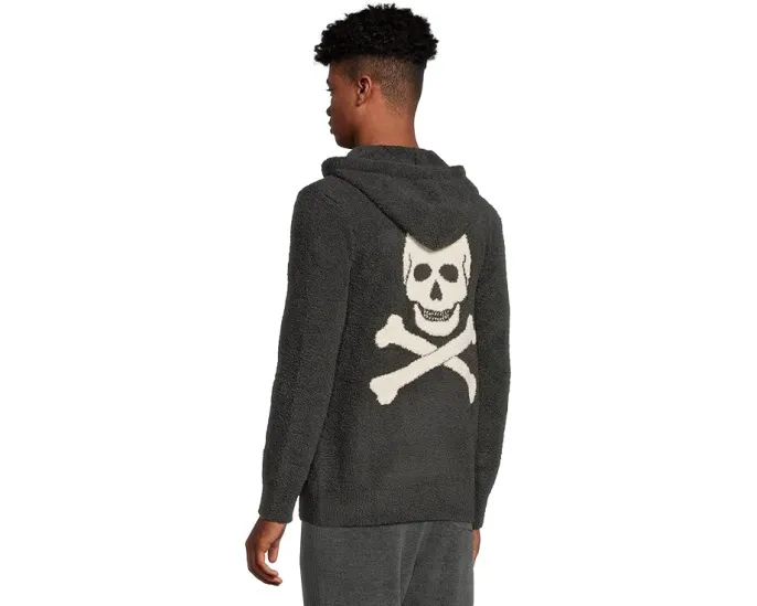 Толстовка Cozychic с черепами на молнии и капюшоном от Barefoot Dreams