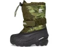 SOREL Детские зимние ботинки Childrens Flurry Print со съемной войлочной стелькой