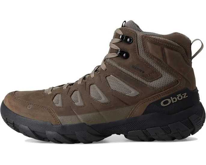 Средние треккинговые ботинки Oboz Sawtooth X Mid B-DRY с мембраной и усиленной амортизацией