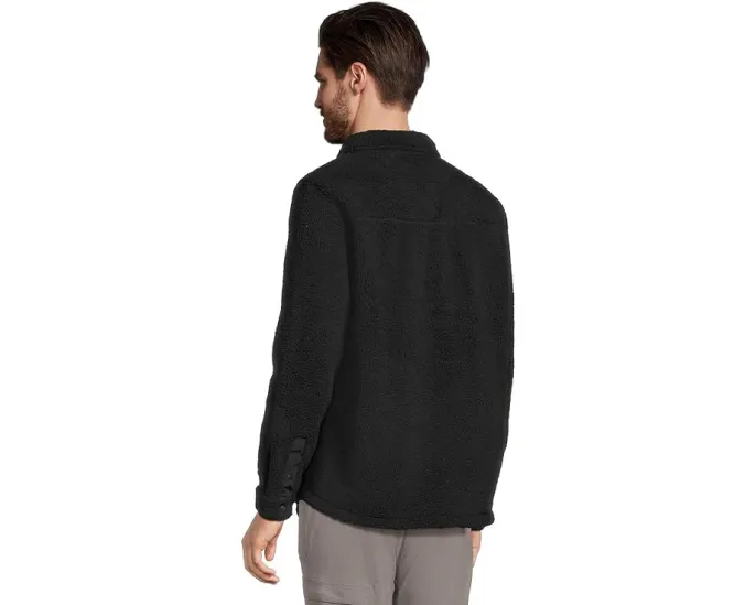 Куртка-рубашка Prana Encinitas Fleece из переработанного флиса с накладными карманами