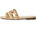 Сандалии Sam Edelman Bay Ray с логотипом и декором из стразов на плоской подошве