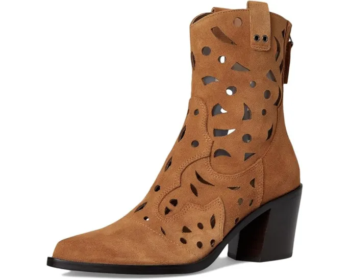 Dolce Vita Ковбойские сапоги Zenobi из замши на деревянной подошве