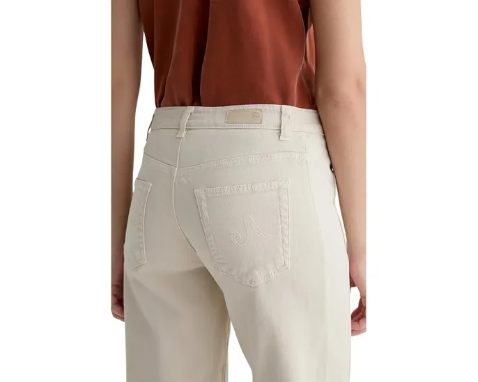 Джинсы AG Jeans Saige Wide Leg с завышенной талией из Opal Stone