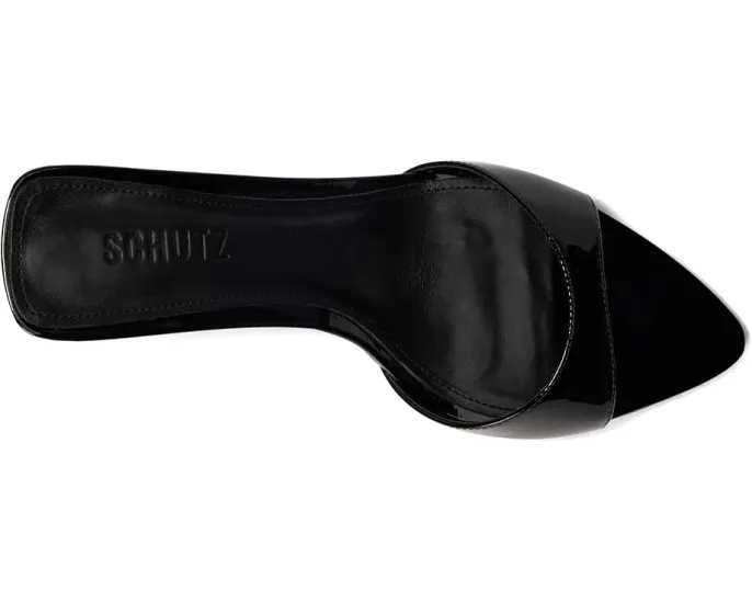 Туфли Schutz Elodie на шпильке с открытым носком из кожи