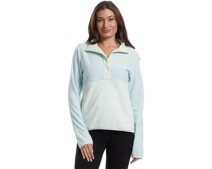 Толстовка Helly Hansen Daybreaker Snap Pullover из переработанного флиса с застежкой на кнопки