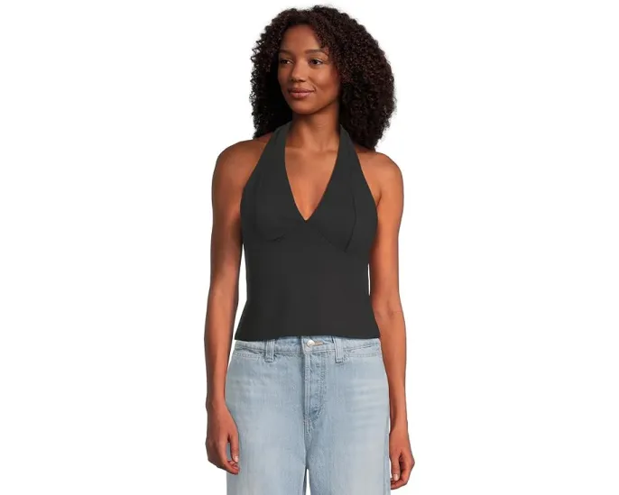 Топ Free People Still Here Halter с V-образным вырезом