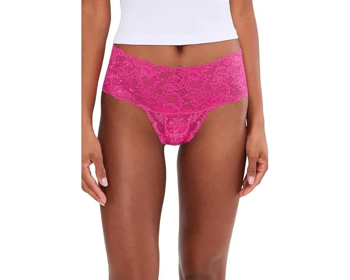 Трусики-стринги Cosabella Never Say Never Comfie с кружевом и эластичным поясом