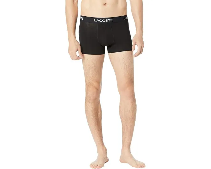 Трусы боксеры Lacoste 5 Pack Cotton Stretch Trunks с эластичным поясом
