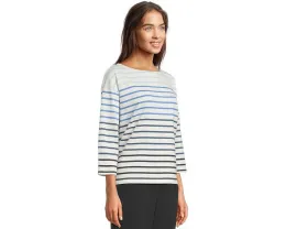 Блузка L.L.Bean Heritage Mariner Boatneck с рукавом 3/4 и полоской